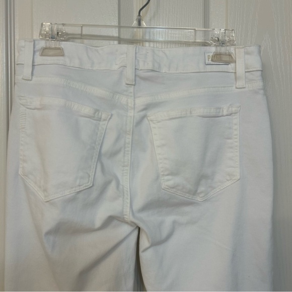 Paige Skyline Bootcut Jeans in Optic White Size 29 - Picture 4 of 12